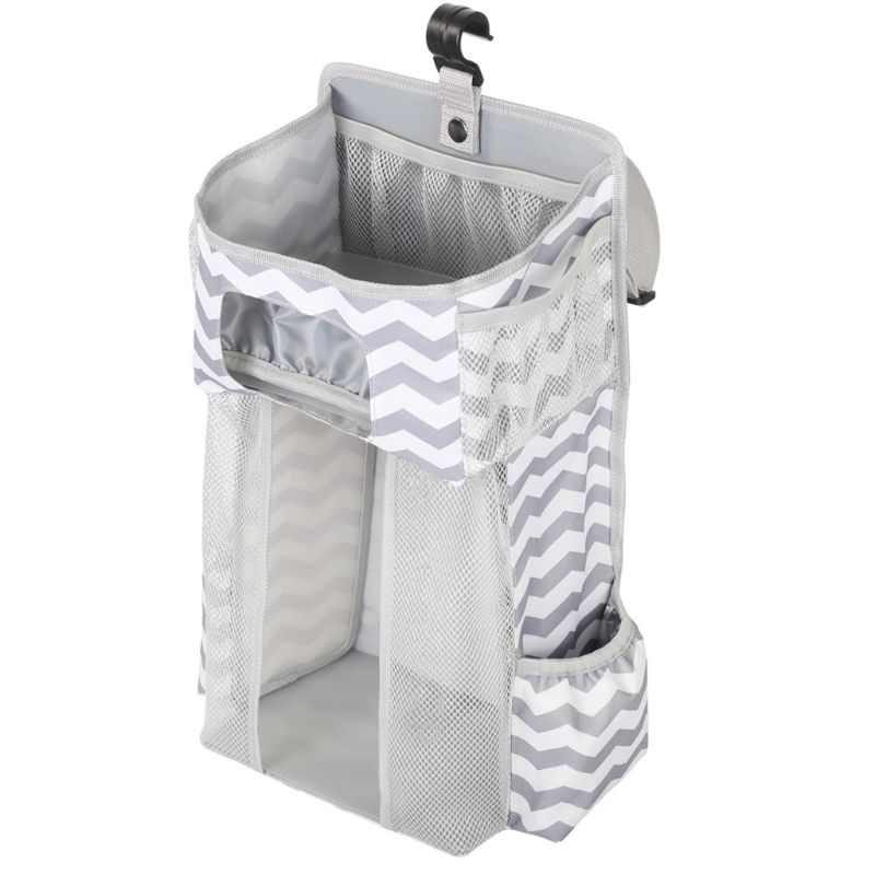 Hanging Diaper Caddy Crib Organizer